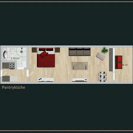 Themenpartment Penthouse Apartament